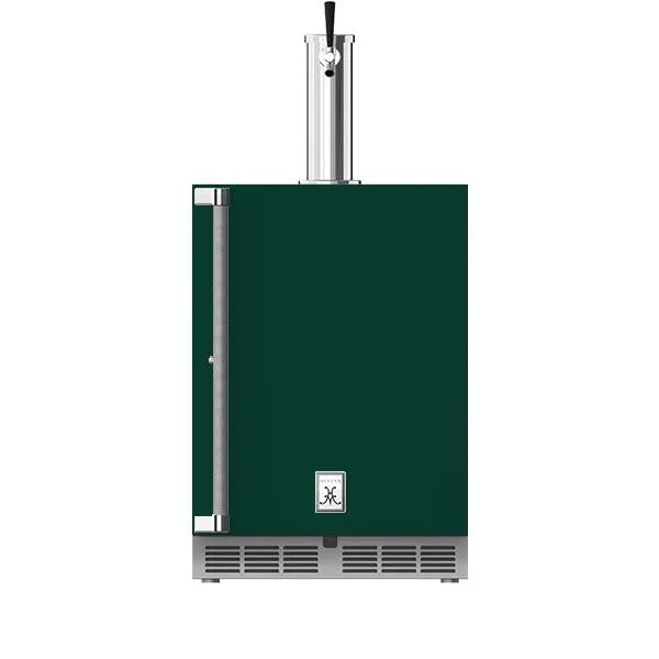 Hestan 24" Single Faucet Beer Dispenser, Right Hinged