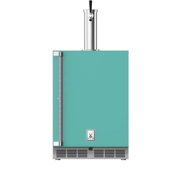 Hestan 24" Single Faucet Beer Dispenser, Right Hinged