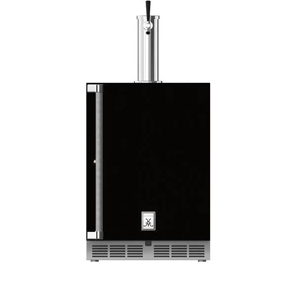 Hestan 24" Single Faucet Beer Dispenser, Right Hinged