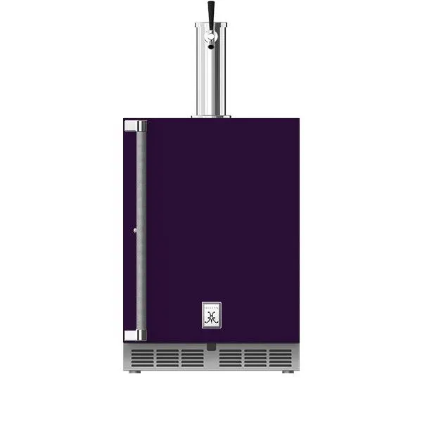 Hestan 24" Single Faucet Beer Dispenser, Right Hinged
