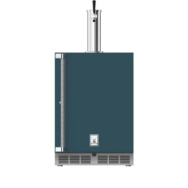 Hestan 24" Single Faucet Beer Dispenser, Right Hinged