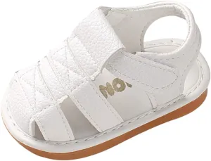 High Top Shoes Size 4 Girls Sandals Shoes Roman First Shoes Walkers Sole Soft Baby Boys Baby Shoes (White, 9-12Months)