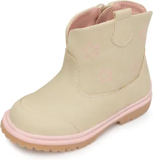Infant Boots for Girls - Durable, Anti-Slip - Rugged & Stylish Footwear - Perfect Kids Design for Walking Adventures