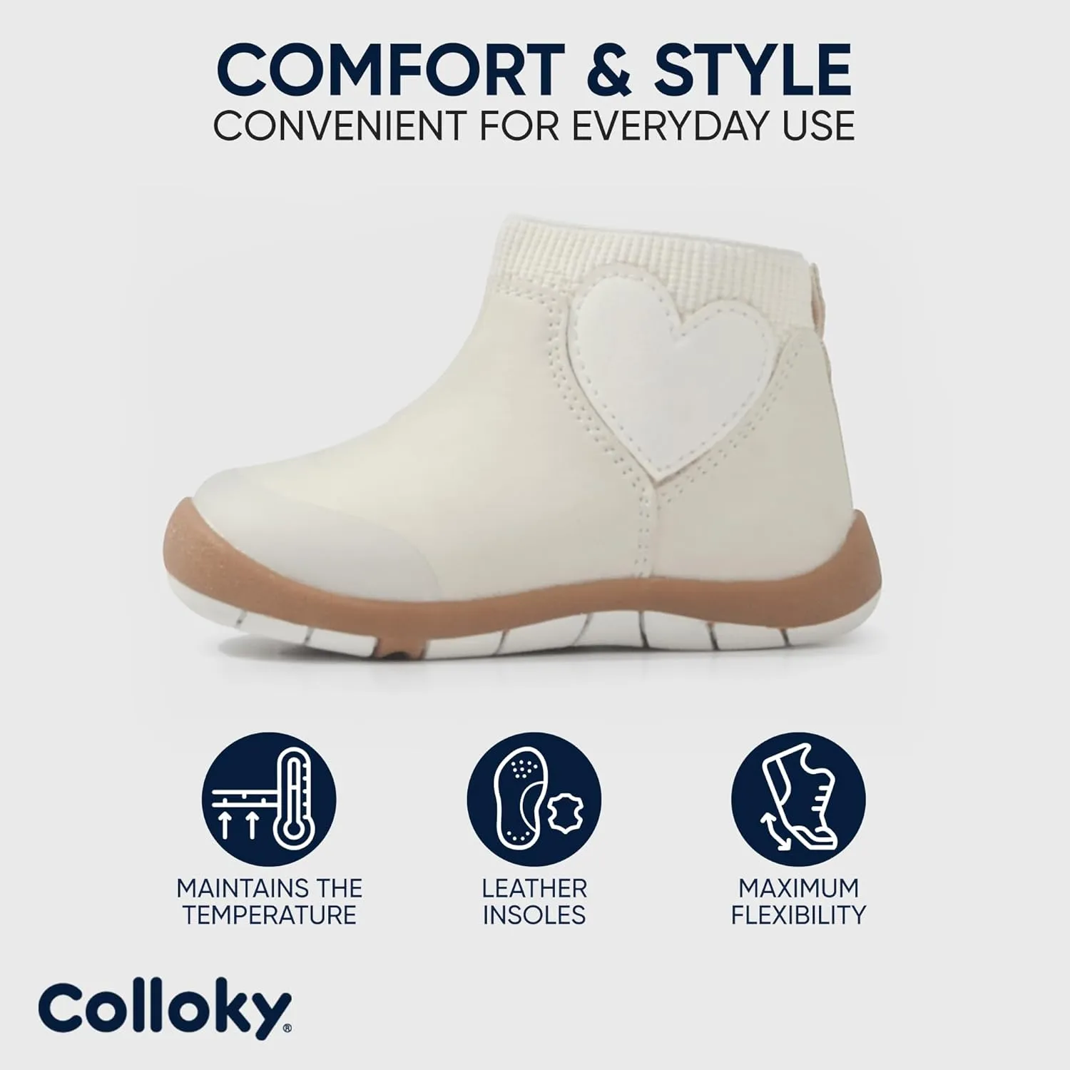 Infant Boots for Girls - Durable, Anti-Slip - Rugged & Stylish Footwear - Perfect Kids Design for Walking Adventures