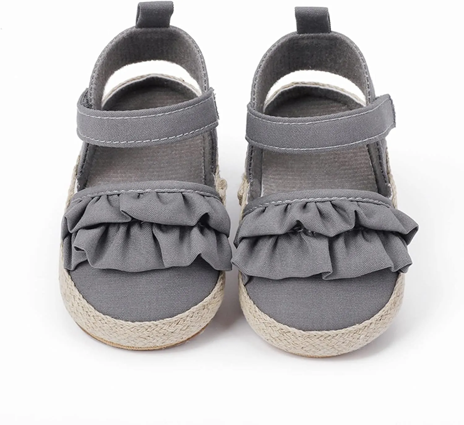 Infant Girls Ruffles Shoes First Walkers Shoes Summer Toddler Flat Sandals Sandals Size 13 Girls