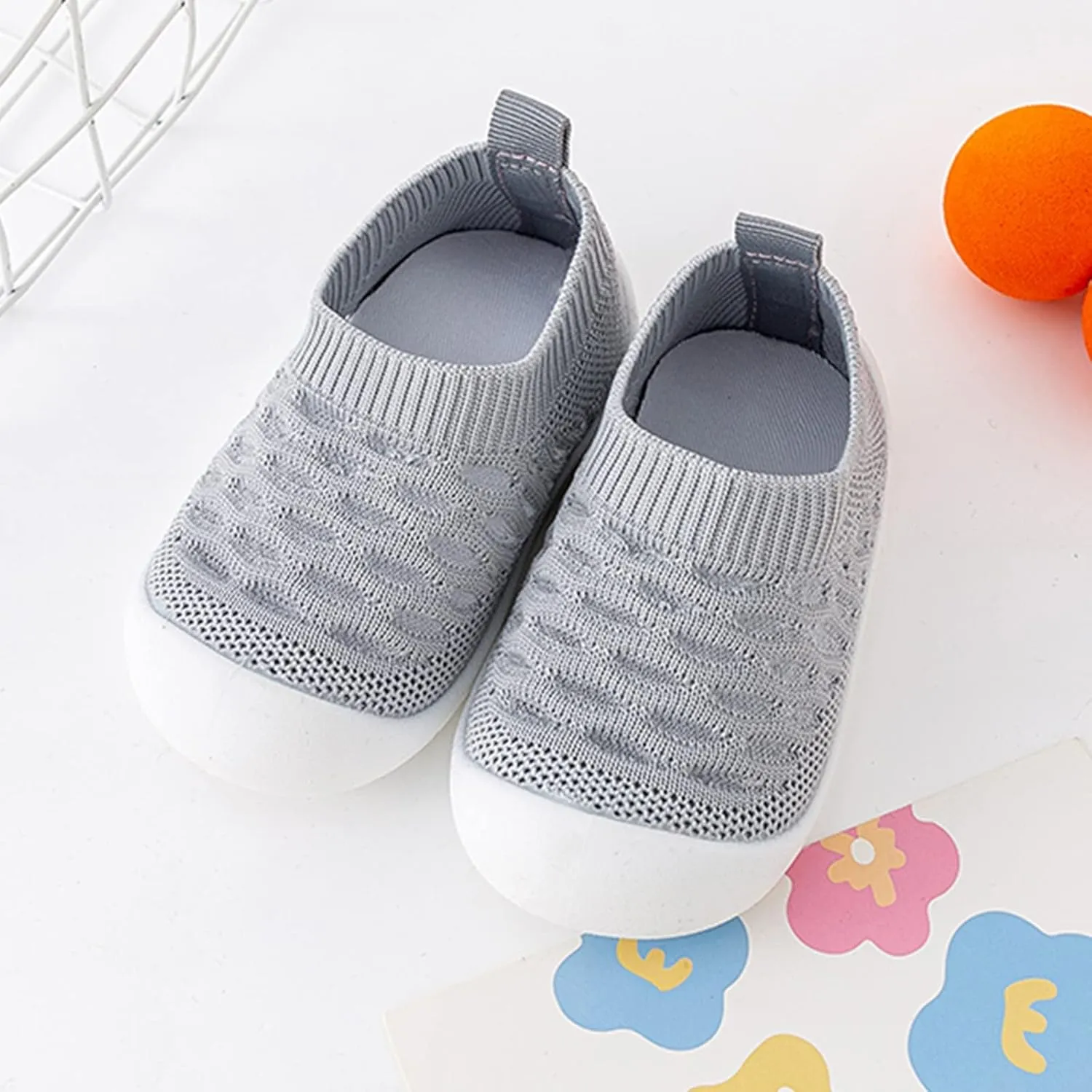 Infant Toddler Shoes Hollow Out Slip On Socks Shoes Soft Sole Non Slip Wear Out Toddler Floor Shoes Mike Shoes