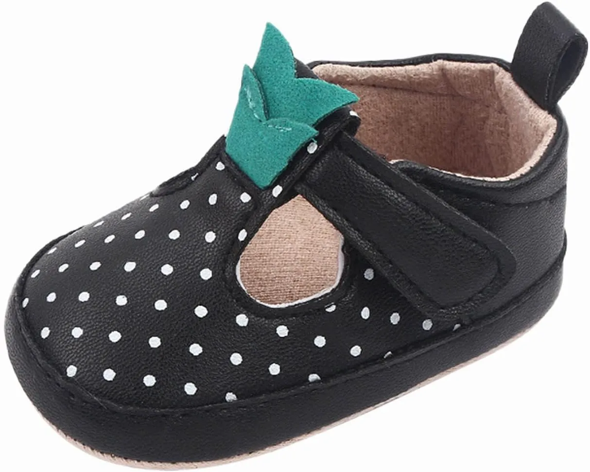 Infant Toddler Shoes Soft Sole Toddler Shoes Polka Dots Non Slip Breathable Princess Shoes Sandals Big Boys