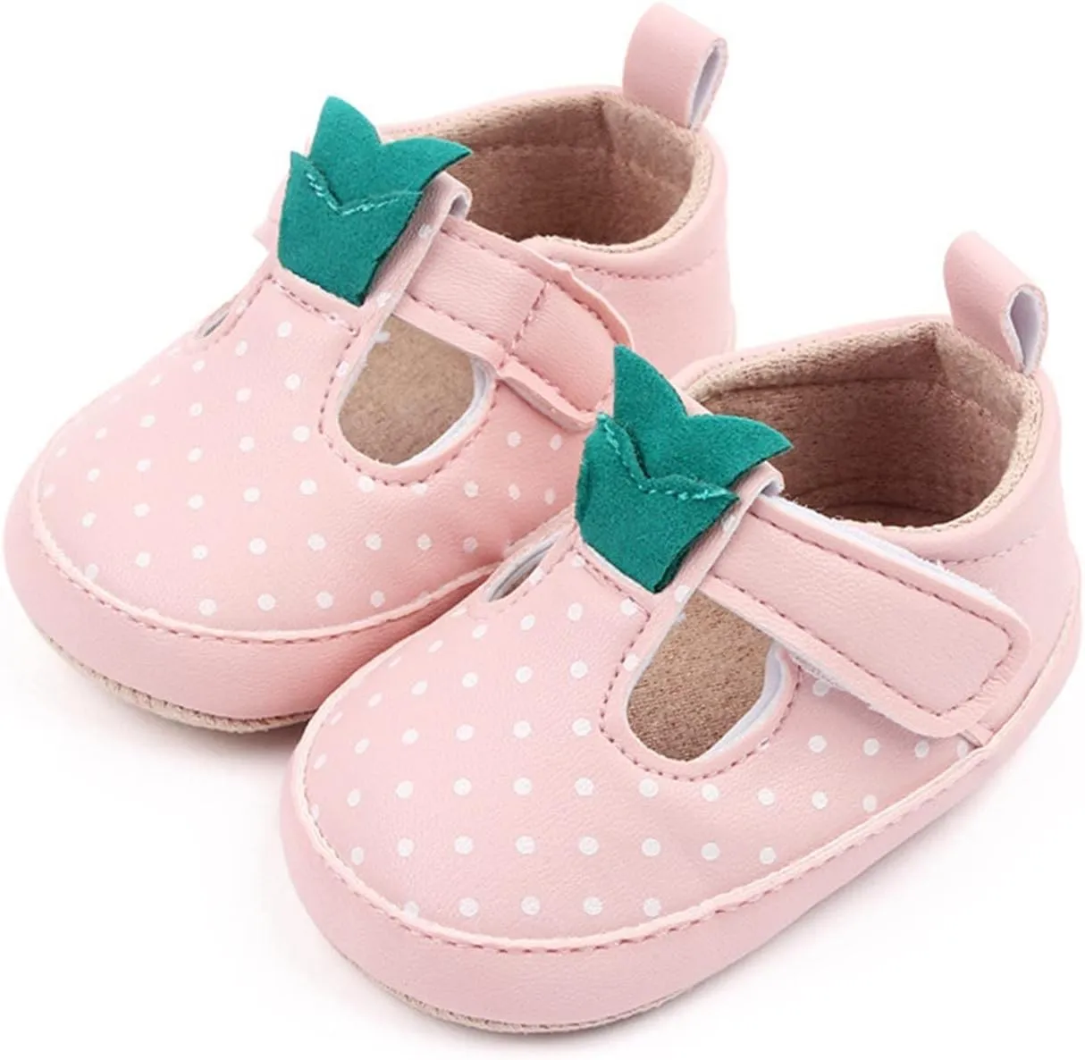 Infant Toddler Shoes Soft Sole Toddler Shoes Polka Dots Non Slip Breathable Princess Shoes Toddler Sandals Size 9