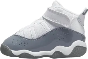 Jordan 6 Rings Toddlers Shoes Size - 7 White/Cool Grey-White