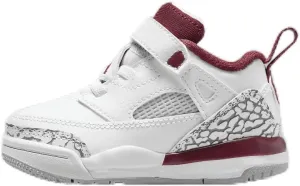 Jordan Spizike Low Baby/Toddler Shoes (FQ3952-106, White/Wolf Grey/Anthracite/Team Red) Size 6
