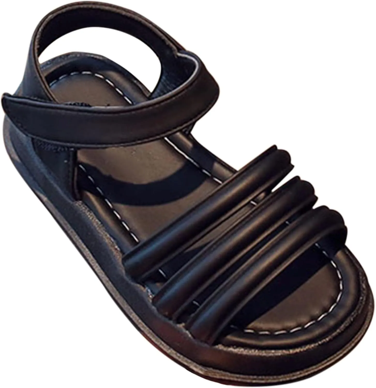Kids Soft Shoes Girls' Sandals Summer Soft Sole Korean Edition Children Sandals One Line Female Baby Princess