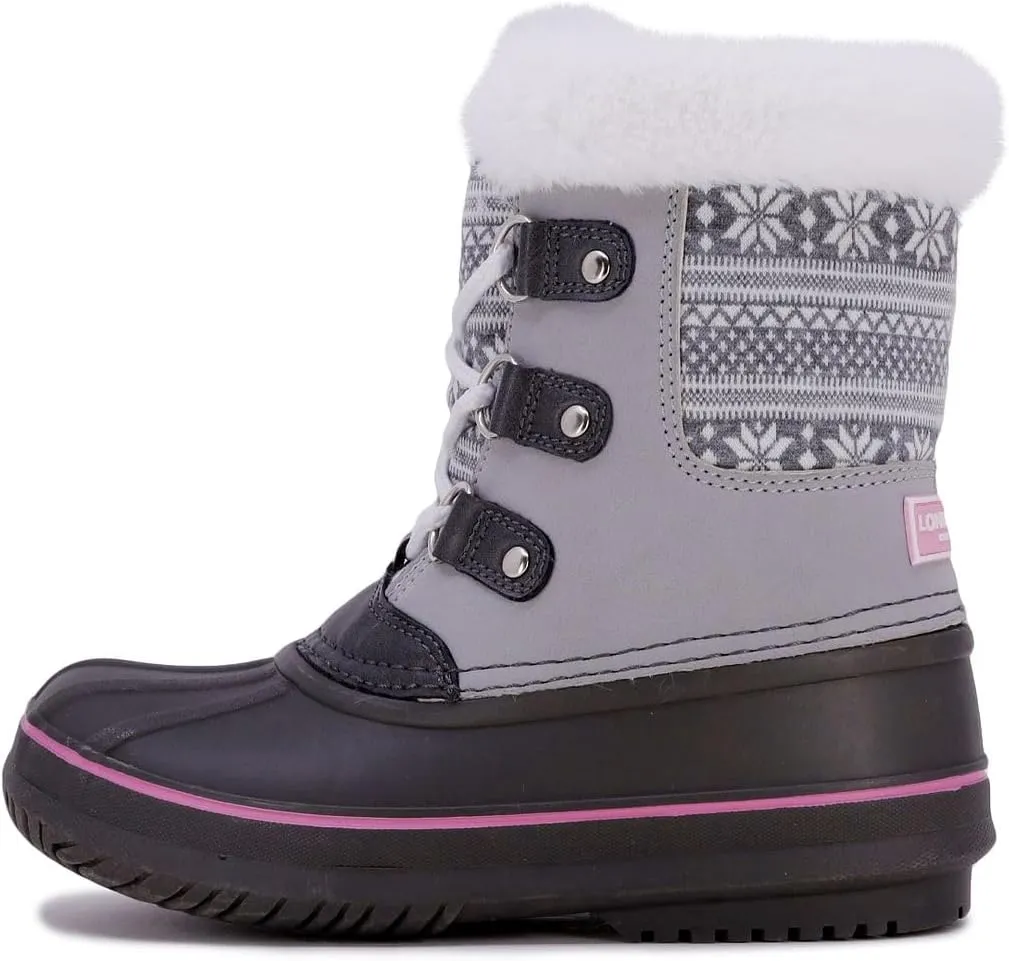 LONDON FOG Girls Toddler Tottenham Cold Weather Snow Boot