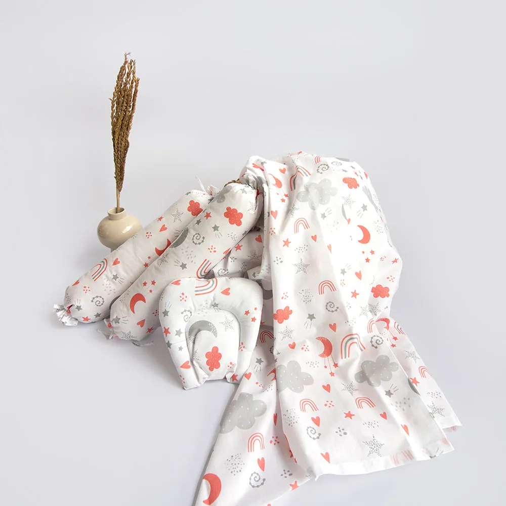 Magical Rainbows - Organic Bedding Gift Basket (Collective)