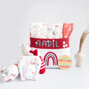 Magical Rainbows - Organic Bedding Gift Basket (Collective)