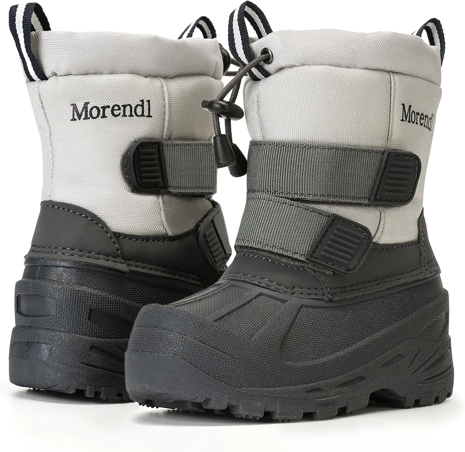 MORENDL Toddler Winter Snow Boots Waterproof Insulated Faux Fur Boys Girls Hiking Boots (Toddler/Little Kid)