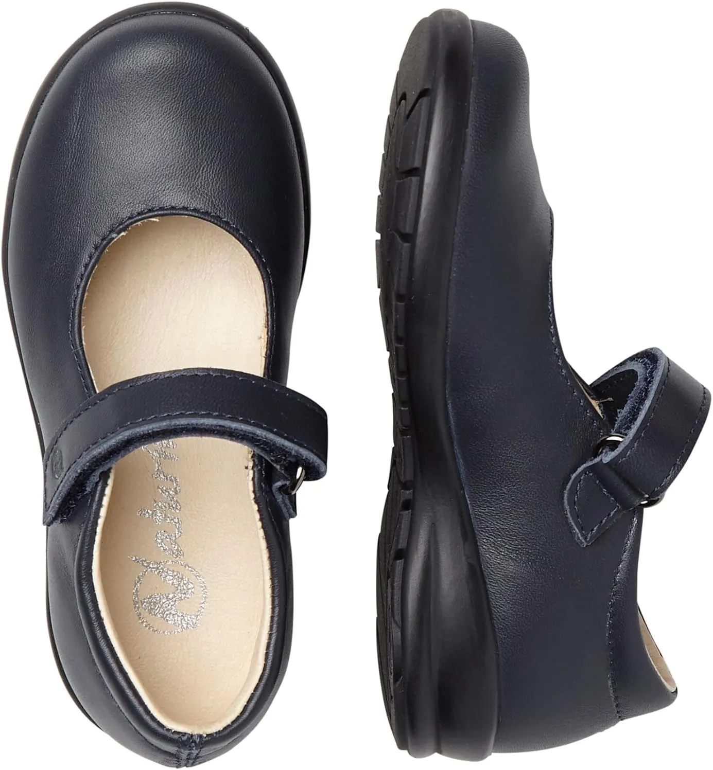 Naturino Catania Platform Shoes for Girls and Boys  Ideal for School  Leather Upper  Rubber Outsole