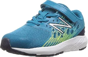 New Balance Kid's FuelCore Urge V2 Running Shoe, Ozone Blue/Hi Lite, 2 Wide Infant