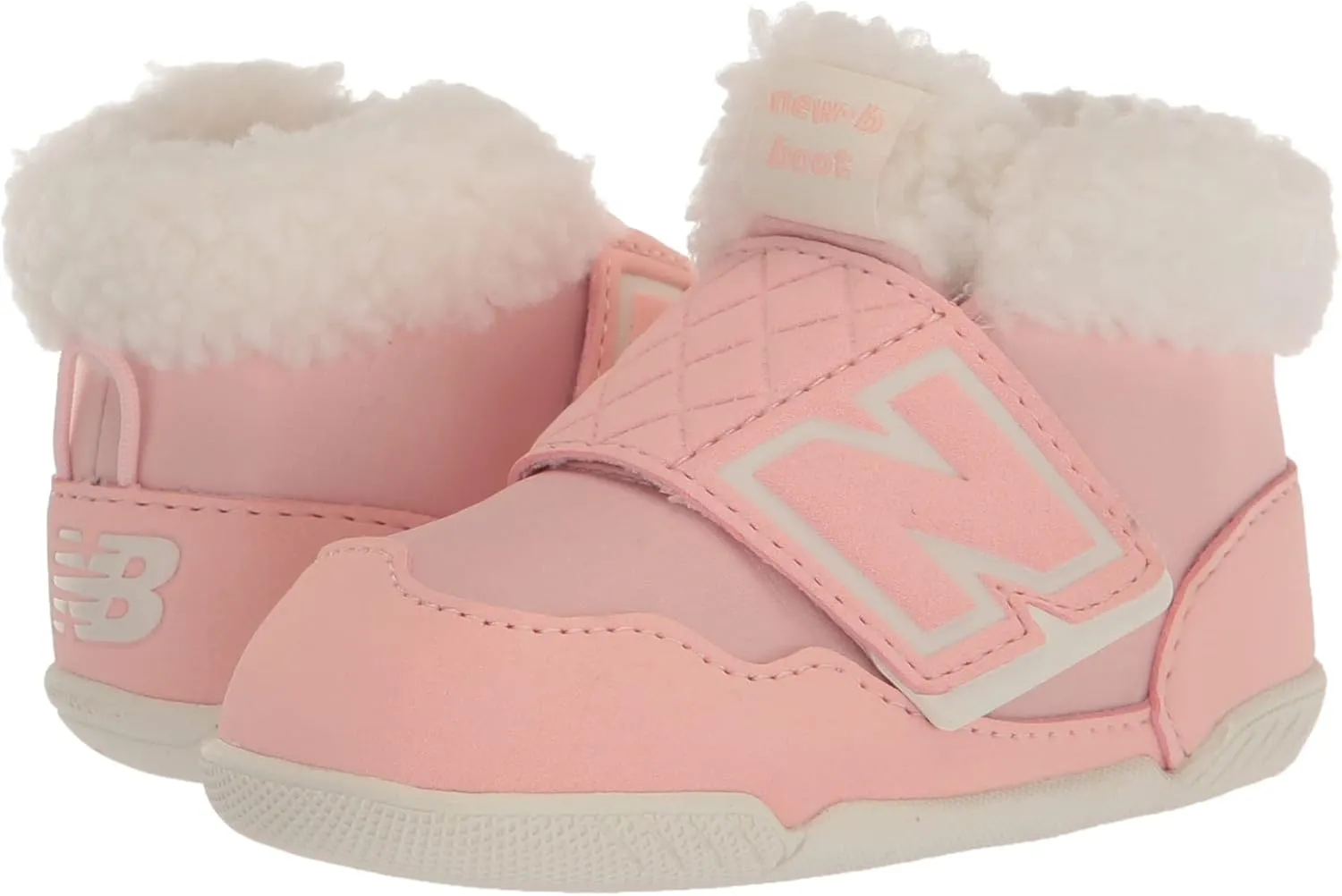 New Balance Unisex-Baby New-b Boot V1 Hook and Loop Sneaker