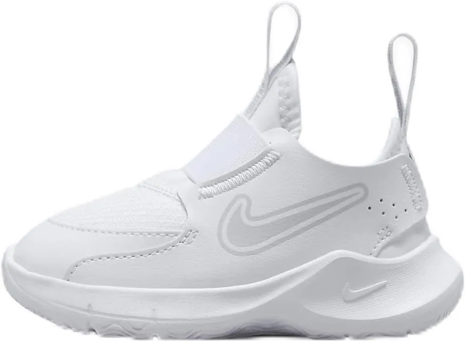 Nike Flex Runner 3 Baby/Toddler Shoes (FN1478-100, White/White/Pure Platinum) Size 3