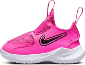 Nike Flex Runner 3 Baby/Toddler Shoes (FN1478-602, Laser Fuchsia/Black) Size 3