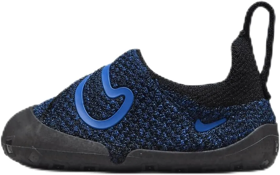 Nike Swoosh 1 Baby/Toddler Shoes (FB3244-401, College Navy/Black/Game Royal) Size 3