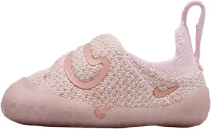 Nike Swoosh 1 Baby/Toddler Shoes (FB3244-600, Pink Foam/Purple Agate/Sail/Red Stardust) Size 6