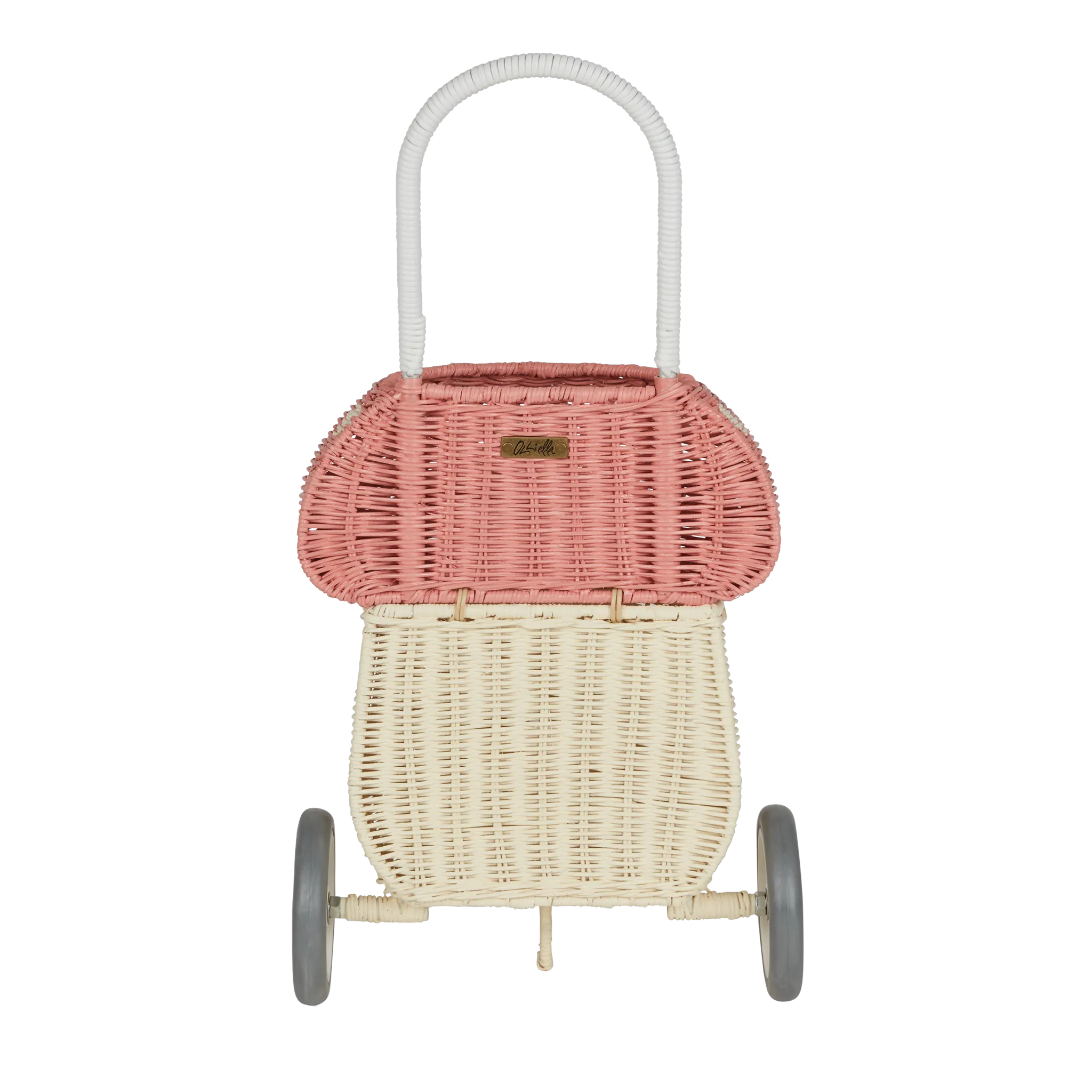 Olli Ella Rattan Mushroom Luggy - Musk