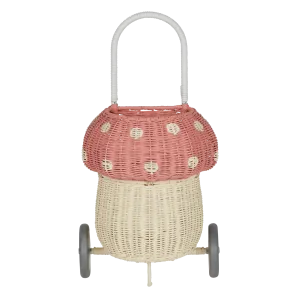 Olli Ella Rattan Mushroom Luggy - Musk