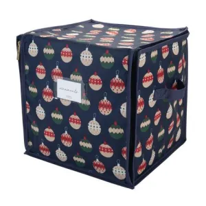 Ornament Print 64 Count Stackable Ornament Storage Box