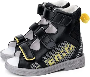 Orthopedic Corrective Sandals for Kids and Toddlers,High-top AFO Shoes with Arch and Ankle Support,Non-slip Soles