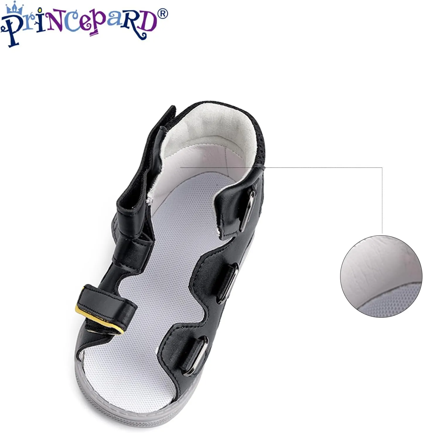 Orthopedic Corrective Sandals for Kids and Toddlers,High-top AFO Shoes with Arch and Ankle Support,Non-slip Soles