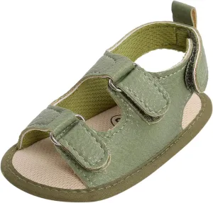 Prewalker Walking Soft Girls Sandals Sole Flat Boys Non-Slip Shoes Baby Rubber Baby Shoes Kids Slide Sandals