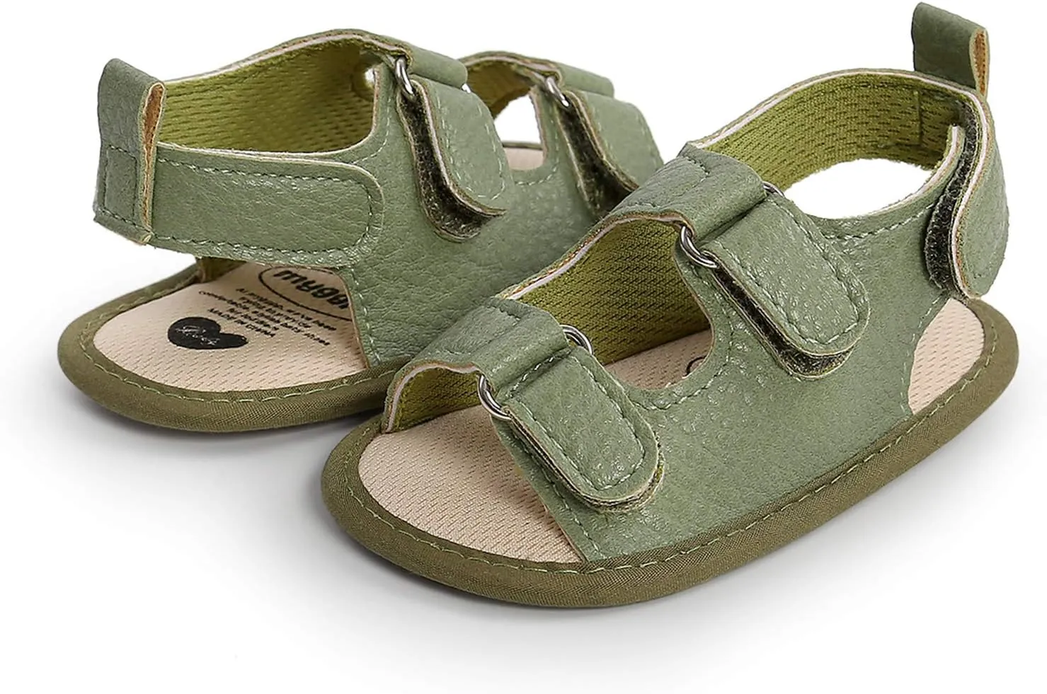 Prewalker Walking Soft Girls Sandals Sole Flat Boys Non-Slip Shoes Baby Rubber Baby Shoes Kids Slide Sandals