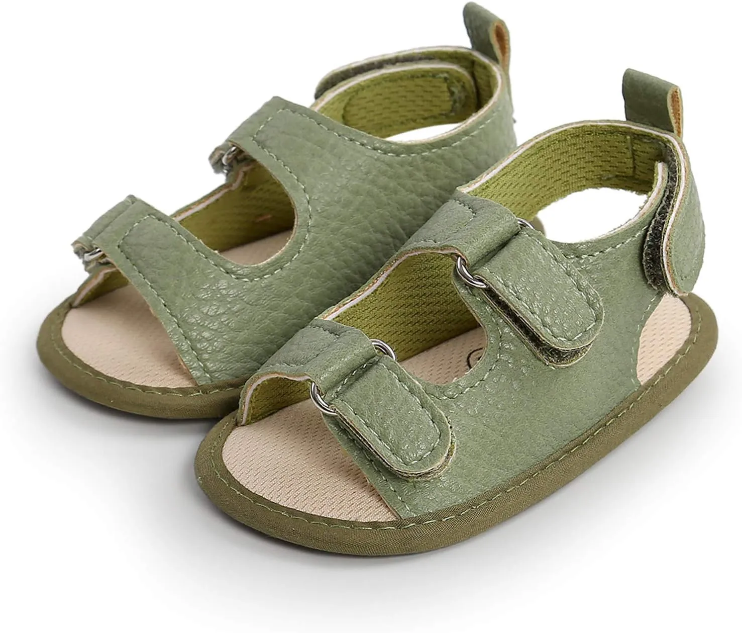 Prewalker Walking Soft Girls Sandals Sole Flat Boys Non-Slip Shoes Baby Rubber Baby Shoes Kids Slide Sandals
