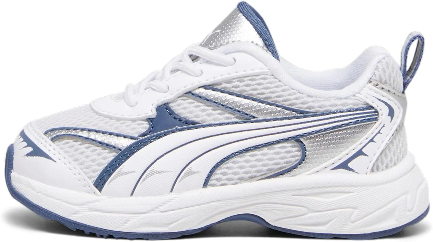 PUMA - Infants Morphic Ac Shoes, Color Feather Gray/Inky Blue, Size: 5 M US Toddler