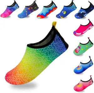 Quick-Dry, Non-Slip, Lightweight Swim Shoes for Summer, Beach, Sea & Pool  for Boys, Girls, Babies, Toddlers & Little Kids