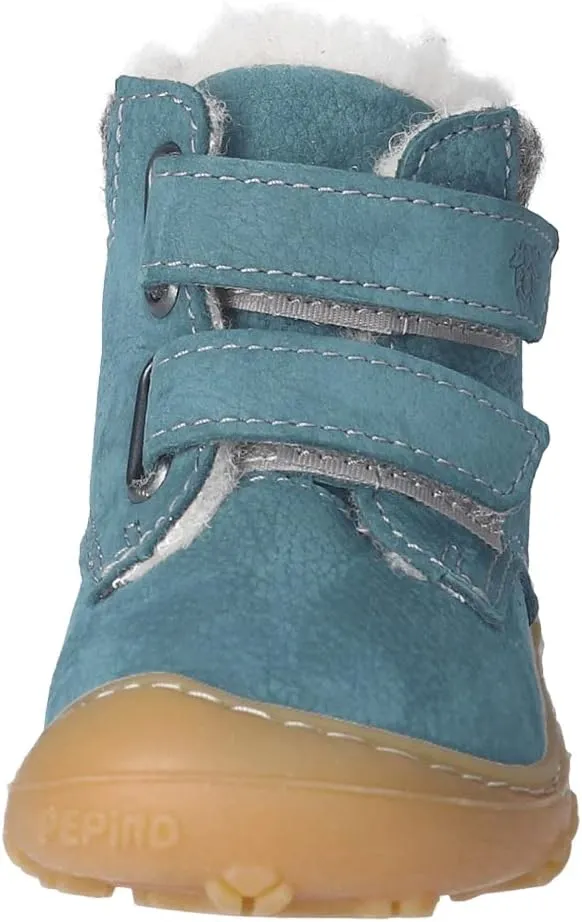 RICOSTA Mdchen Low-Top Sneaker Nico, Kinder Lauflernschuhe, Weite: Weit, Terracare,Barfu-Schuh