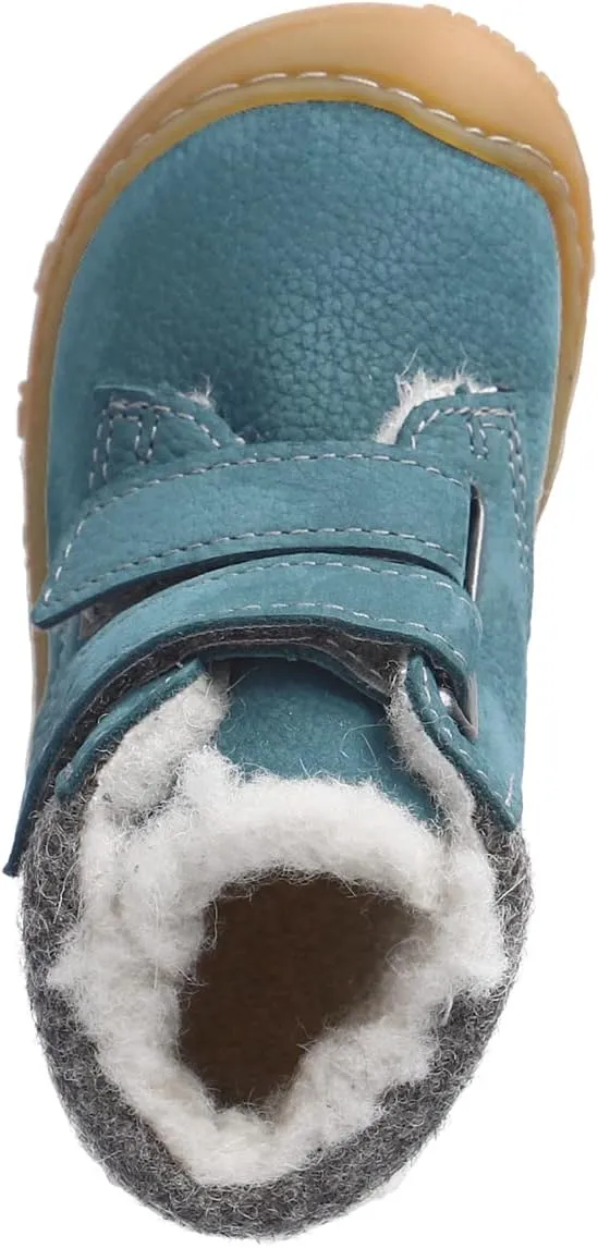 RICOSTA Mdchen Low-Top Sneaker Nico, Kinder Lauflernschuhe, Weite: Weit, Terracare,Barfu-Schuh