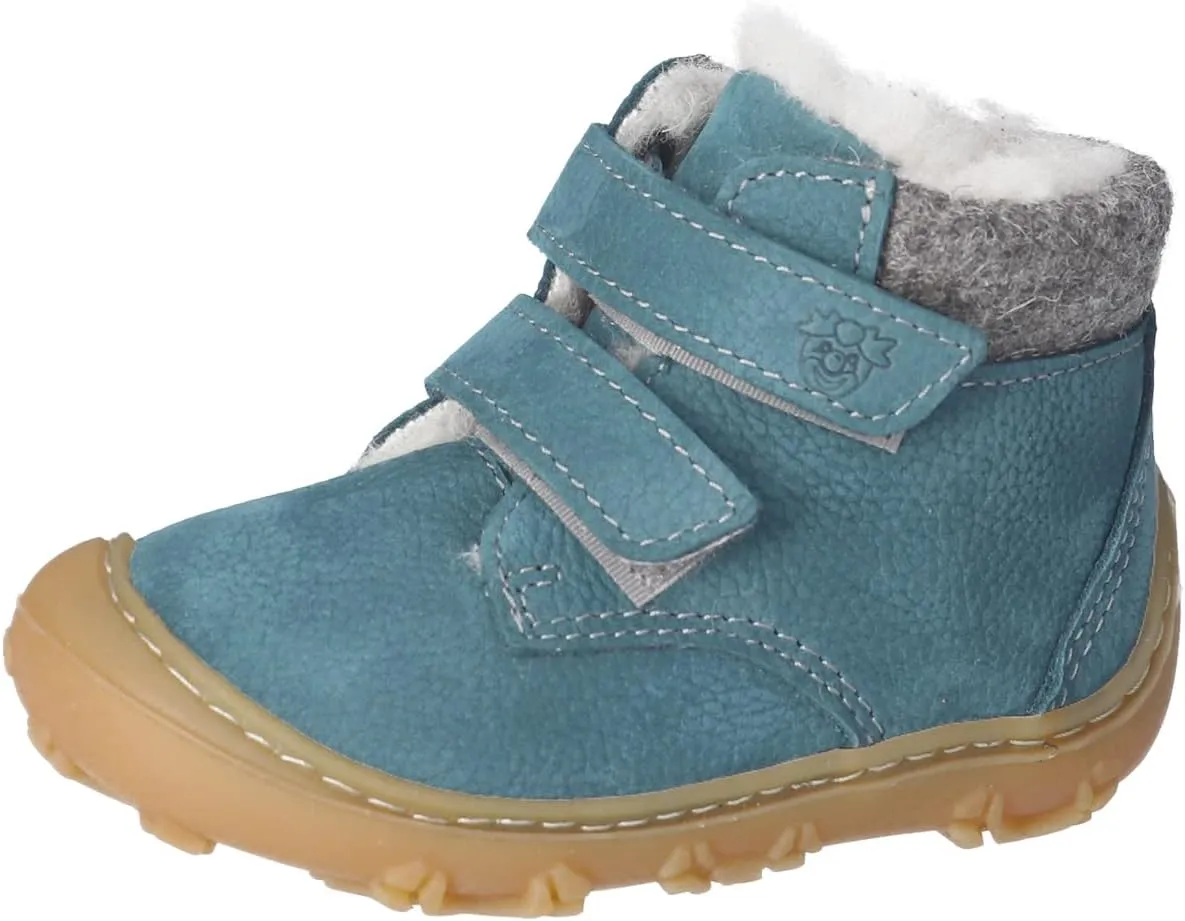 RICOSTA Mdchen Low-Top Sneaker Nico, Kinder Lauflernschuhe, Weite: Weit, Terracare,Barfu-Schuh