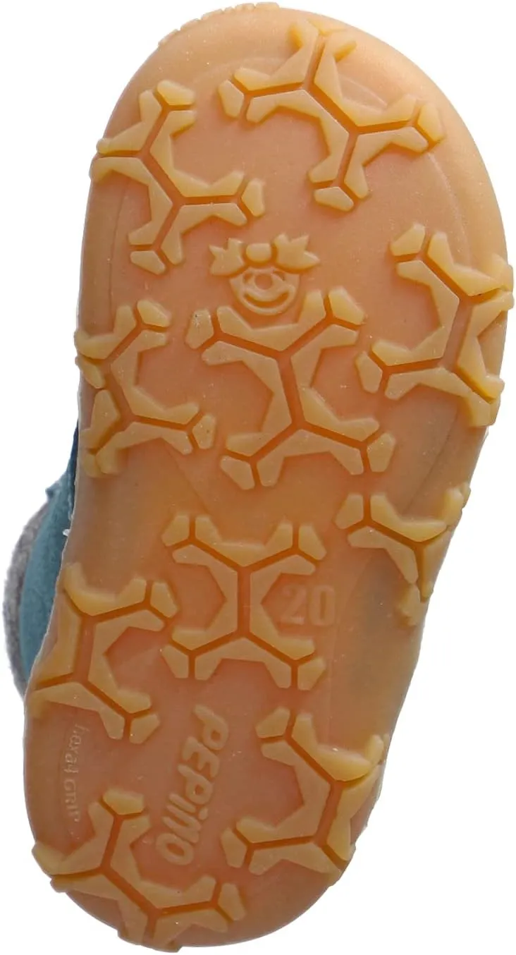 RICOSTA Mdchen Low-Top Sneaker Nico, Kinder Lauflernschuhe, Weite: Weit, Terracare,Barfu-Schuh
