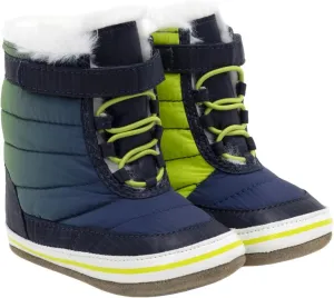 Robeez Baby Girls and Boys First Kicks Slip Resistant Boots and High-Top Shoes for Infant and Toddler, 0-24 Months