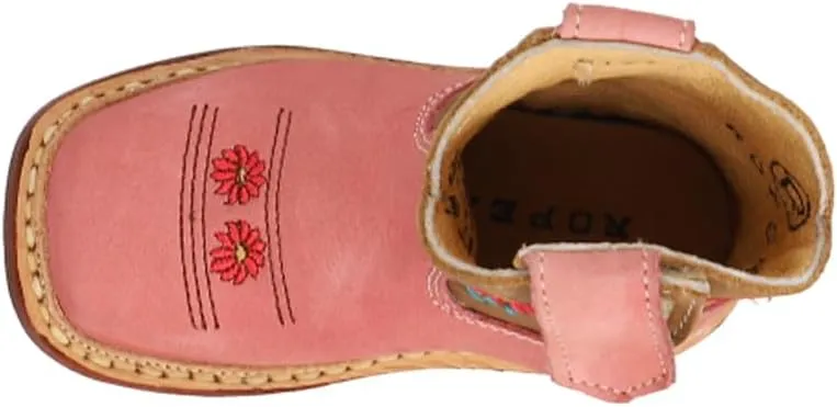 ROPER Western Boots Girls Cowbabies Cactus Tan 09-016-7912-1364 TA
