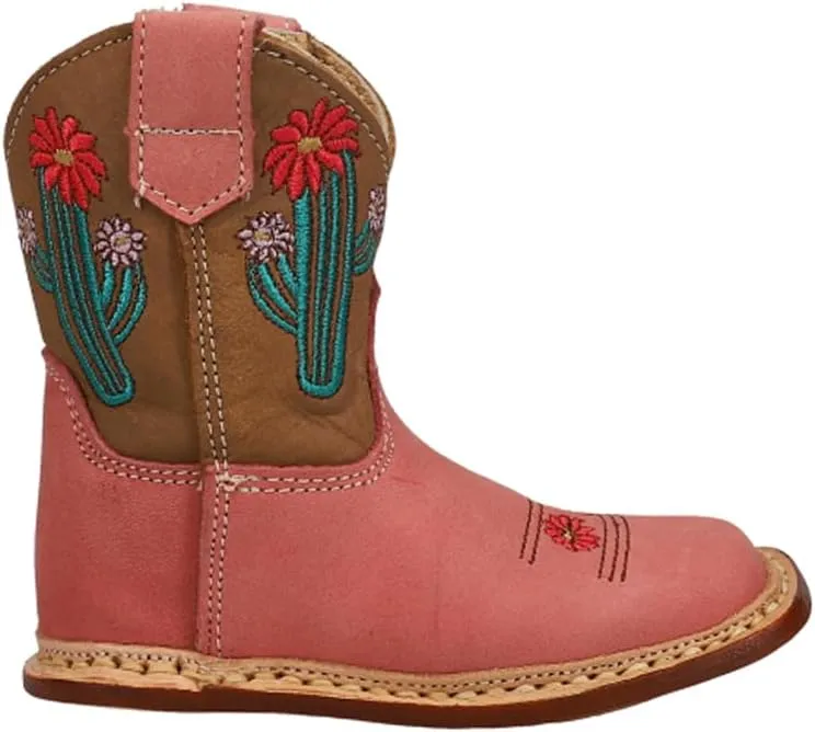 ROPER Western Boots Girls Cowbabies Cactus Tan 09-016-7912-1364 TA