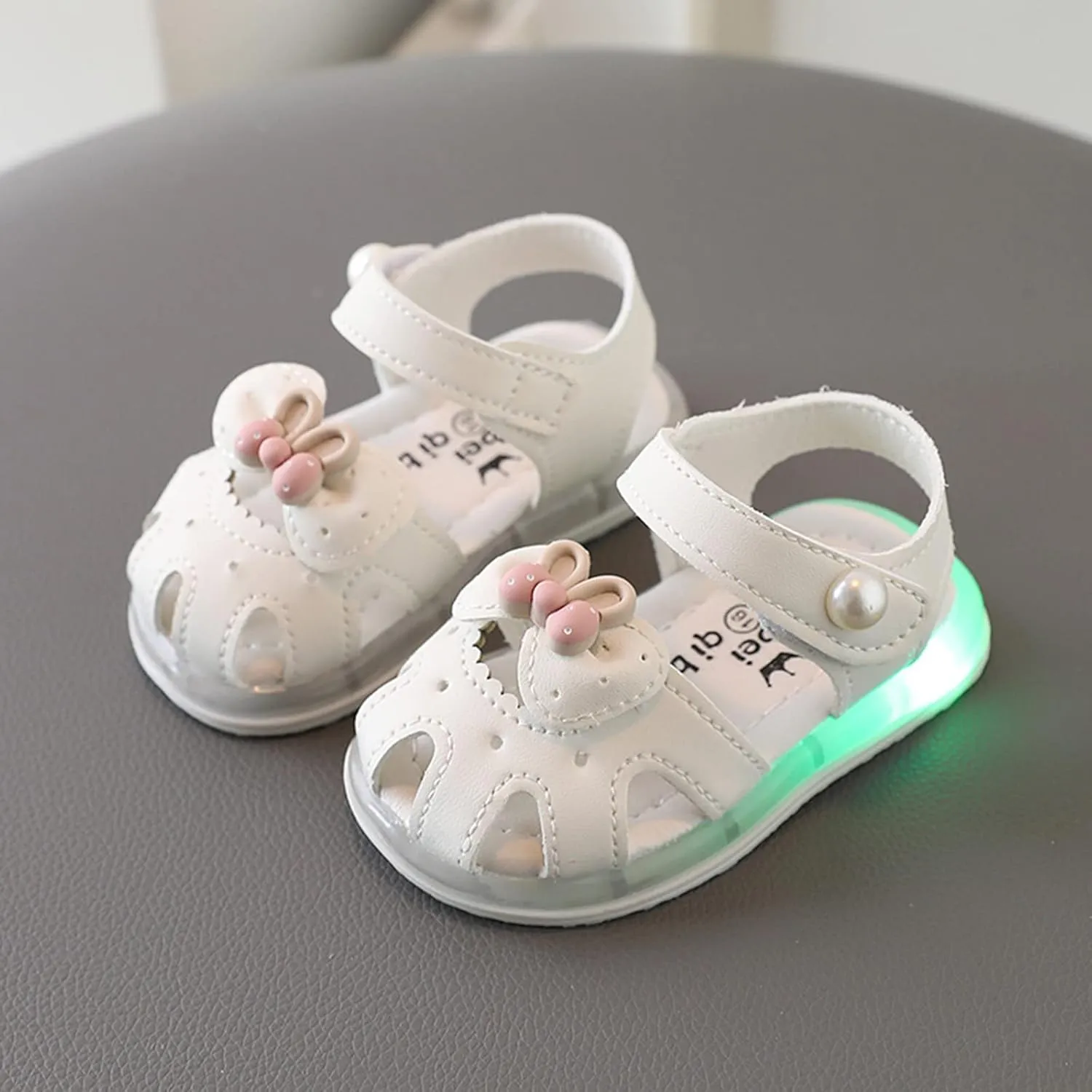 sfdgfhyf Sneaker for Girls GirlsSandals Summer Baby Shoes Soft Sole Baotou Anti Slip Children Walking Shoes for 1 to 4