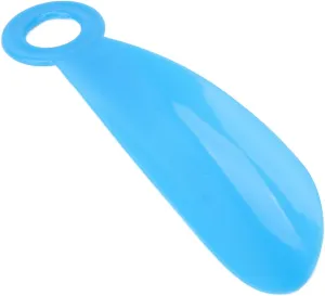 Shoe Horn, Shoehorn, Shoe Tongue Baby Shoe Horn Shoe Horn Portable for Travel Use Shoe Horns Shoe Horns For Men ,akes Putting On Your Kids Shoes Easy and Fun (blue)