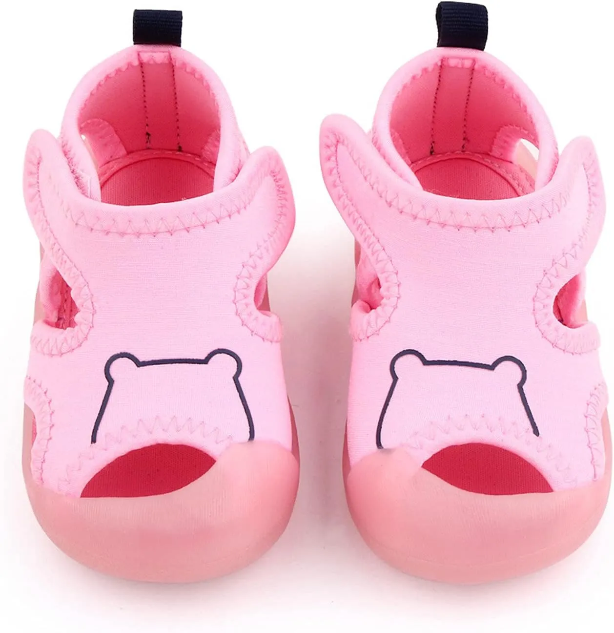 Shoes Boy Kids Bear Soft Sole Rubber Sandals Sneaker Flat Walking Non-Slip Girls Baby Shoes Girls Gold Sandal