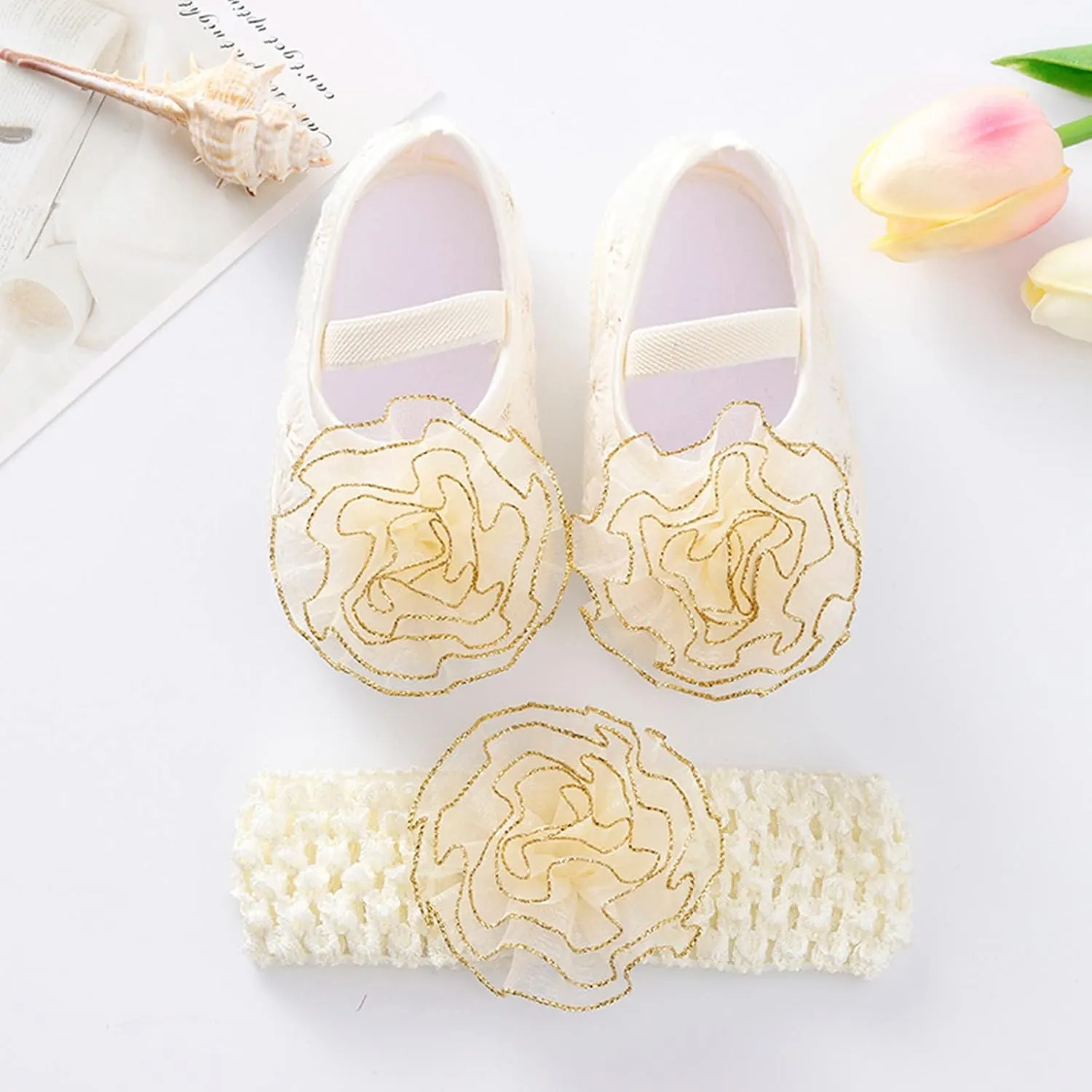 Shoes for 10 Year Old Girls Shoes Shoes Little Child Sole Princess Toddler Flowers Shoes Soft Cute Baby Wrestling Shoes