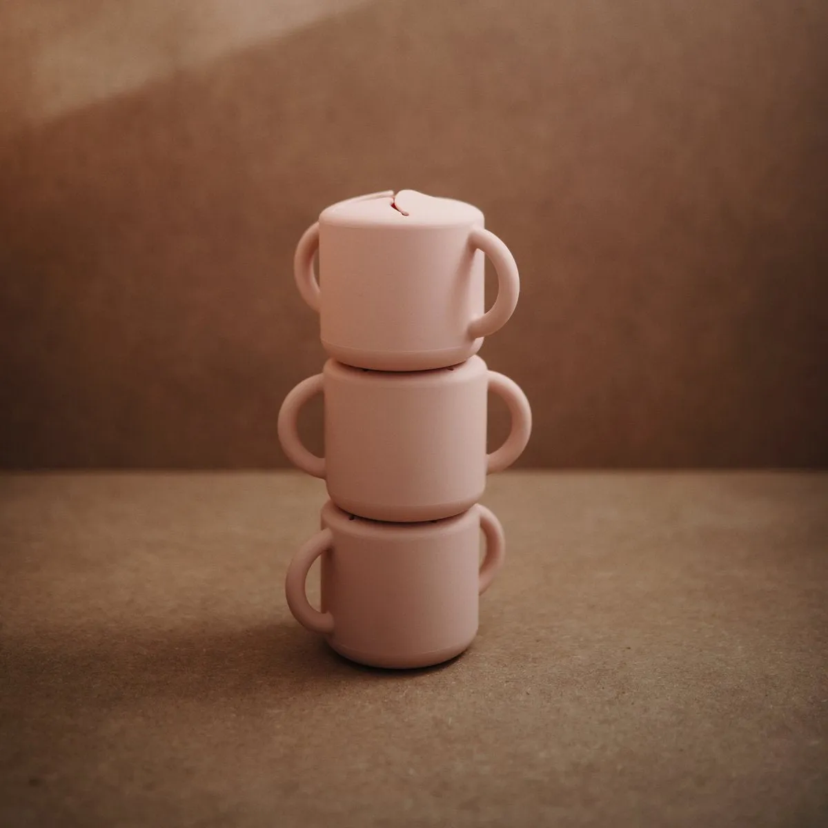 Silicone Snack Cup - Blush by Mushie & Co