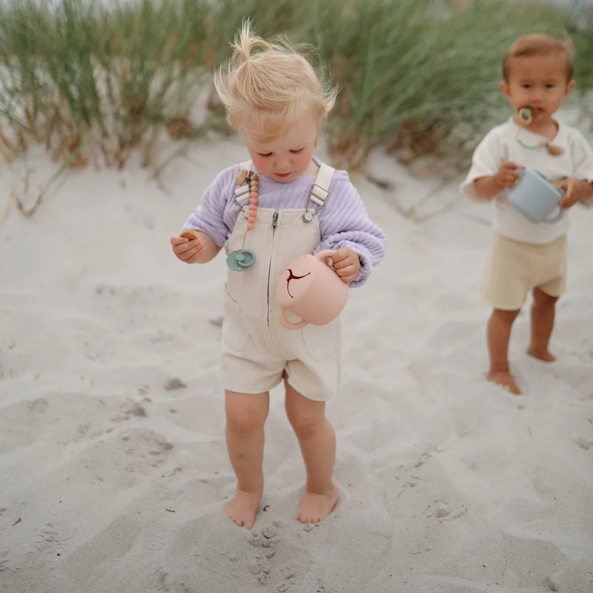 Silicone Snack Cup - Blush by Mushie & Co