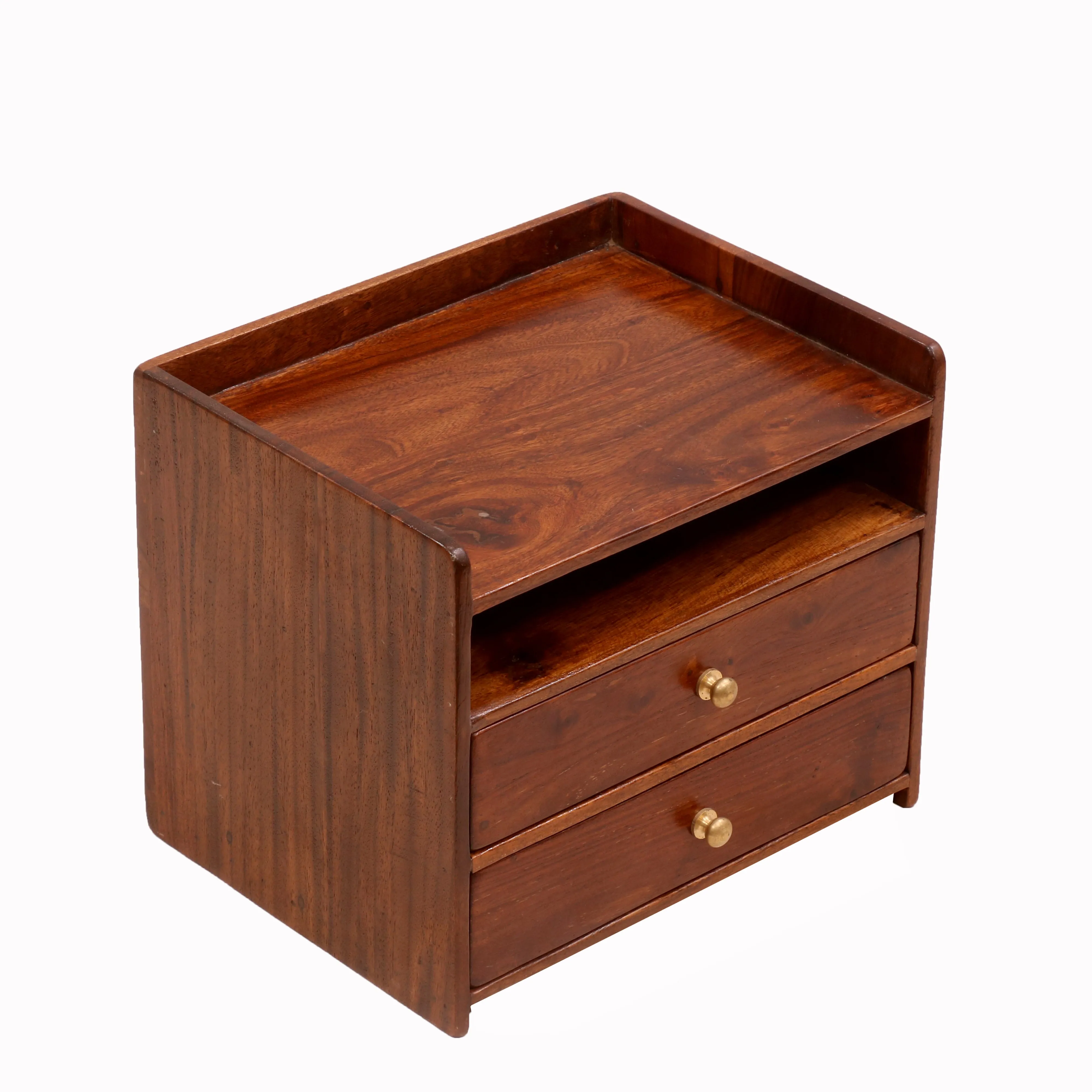 Sleek Wooden Desk Organizer